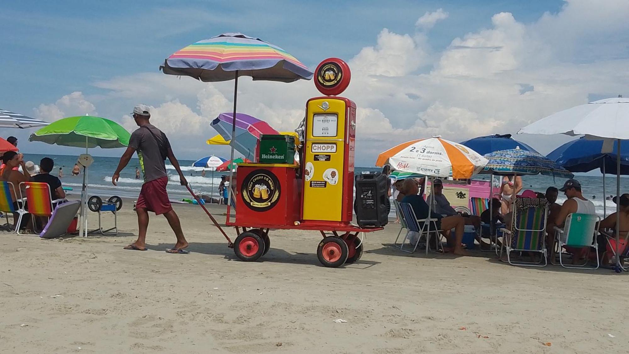 Praia Grande Frente Da Praia Wi-Fi Екстер'єр фото